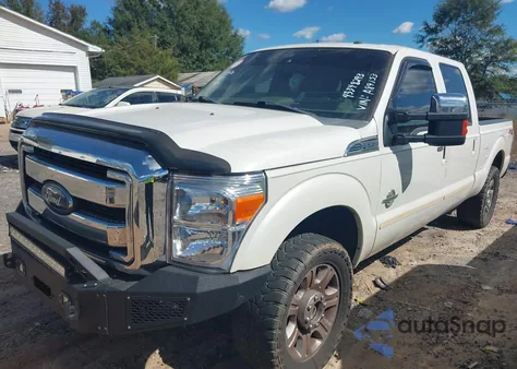 2013 Ford F-250 Lariat из США, поврежденный, VIN 1FT7W2BT5DEA89153